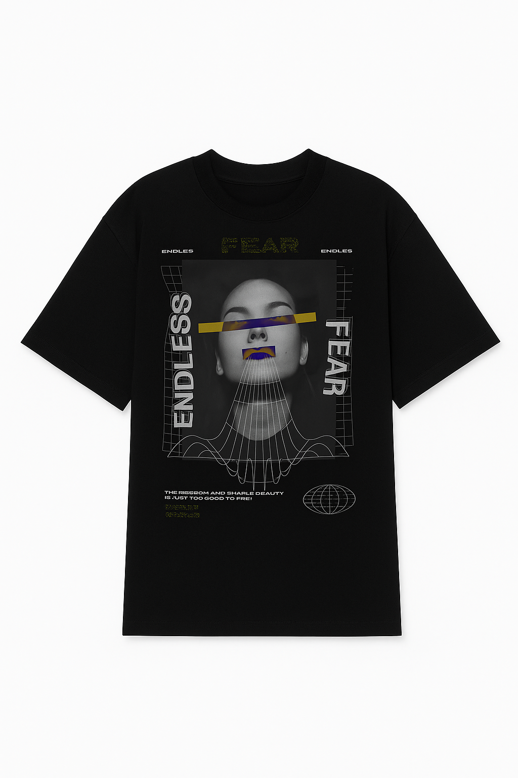 Lorven Oversized Graphic Tee – Endless Fear