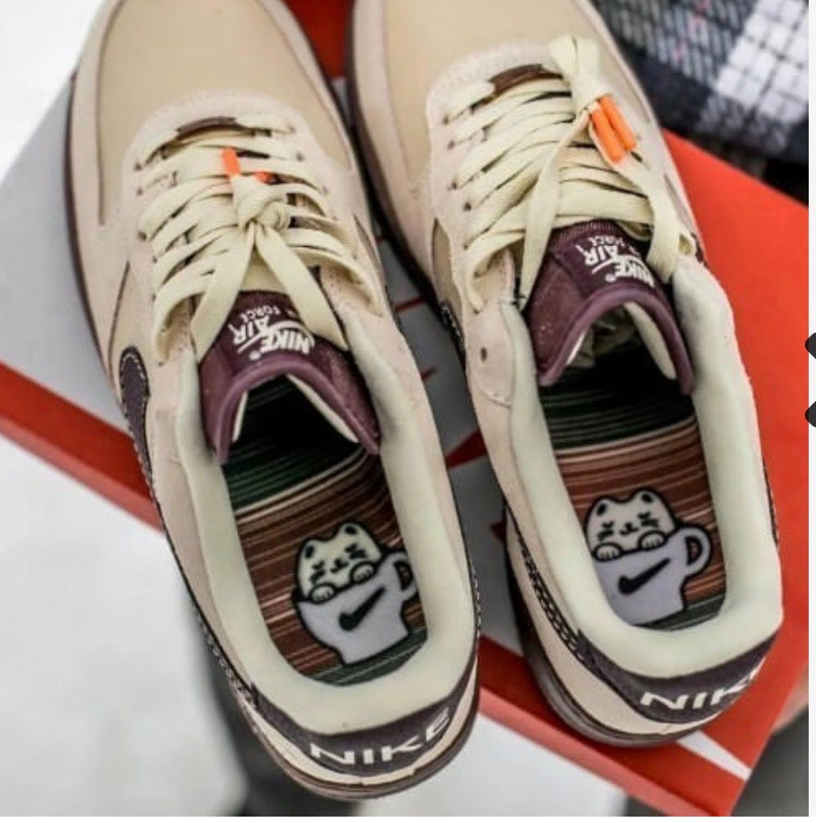 Nike Airforce 1 low coffee brown