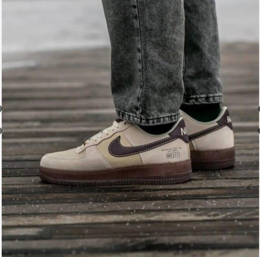 Nike Airforce 1 low coffee brown