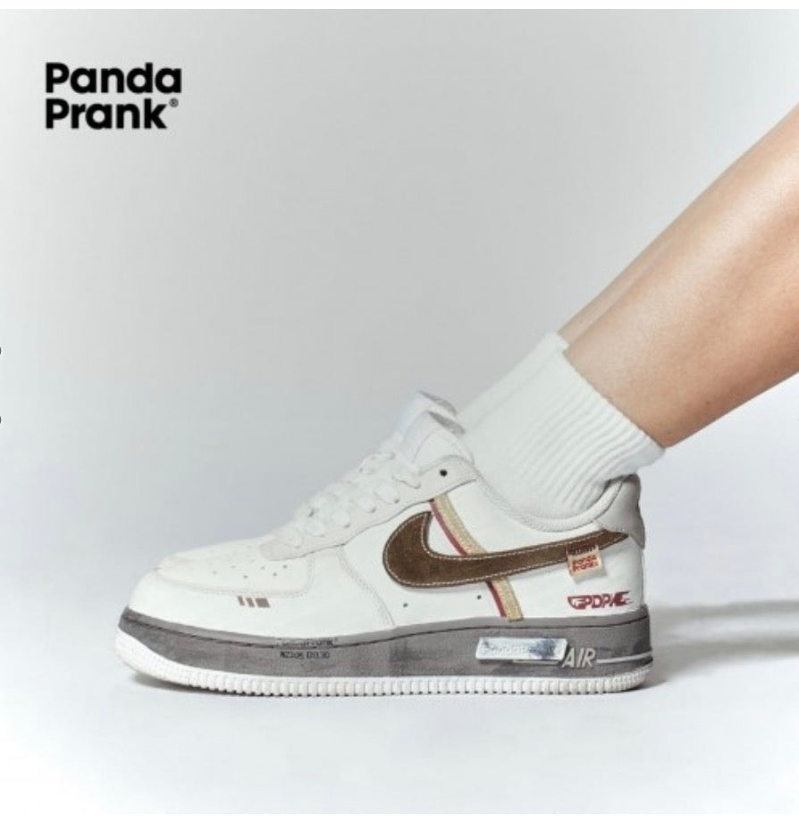 Nike Airforce 1 X Panda Prank Fog Wrapped