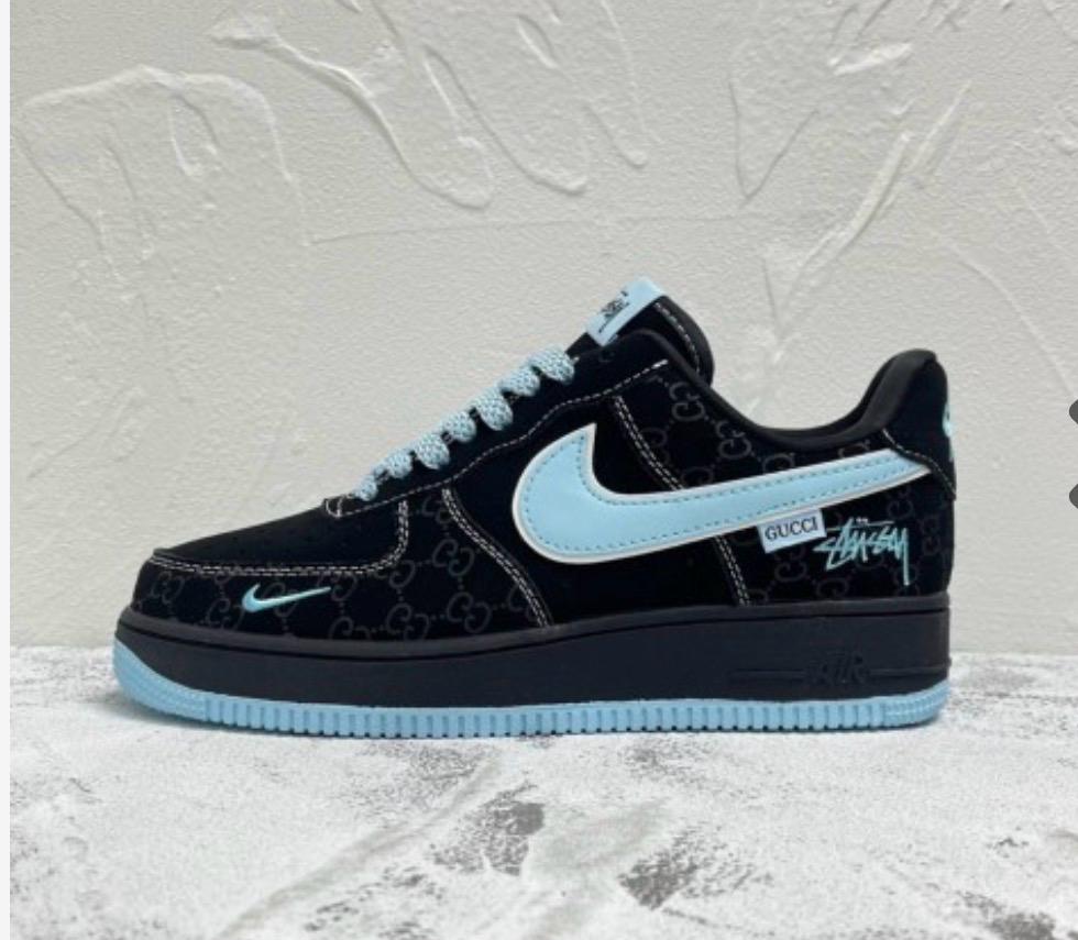 Nike airforce 1 X Gucci GG Blue 2025