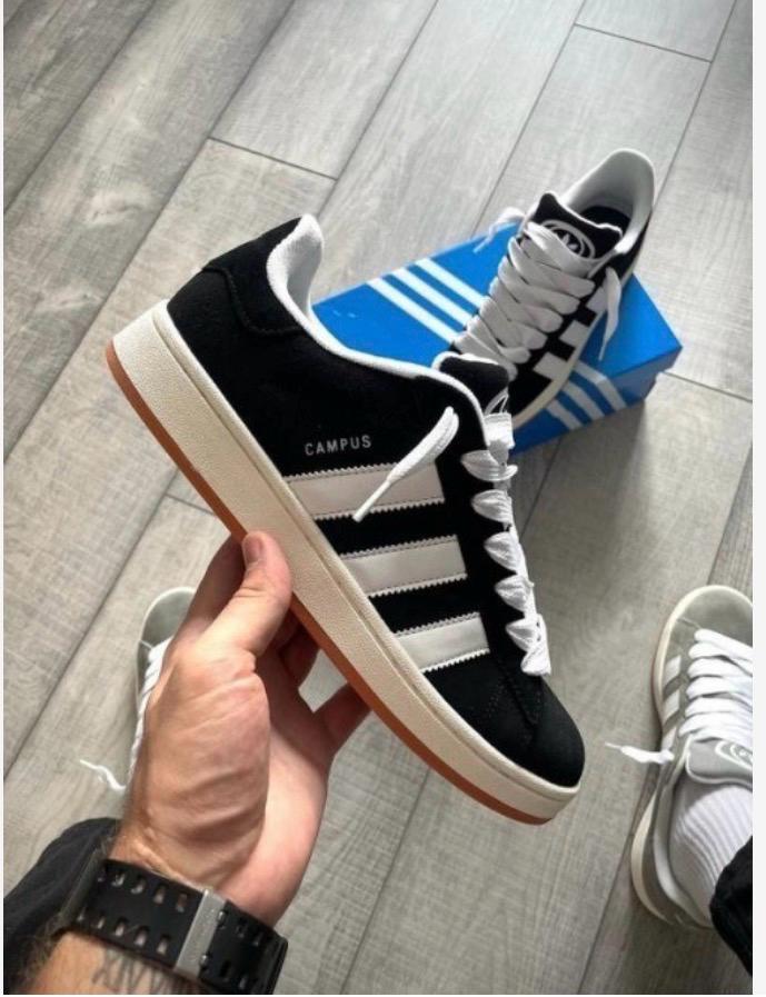 Adidas Campus 00s Black White Semi UA