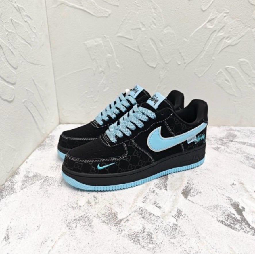 Nike airforce 1 X Gucci GG Blue 2025