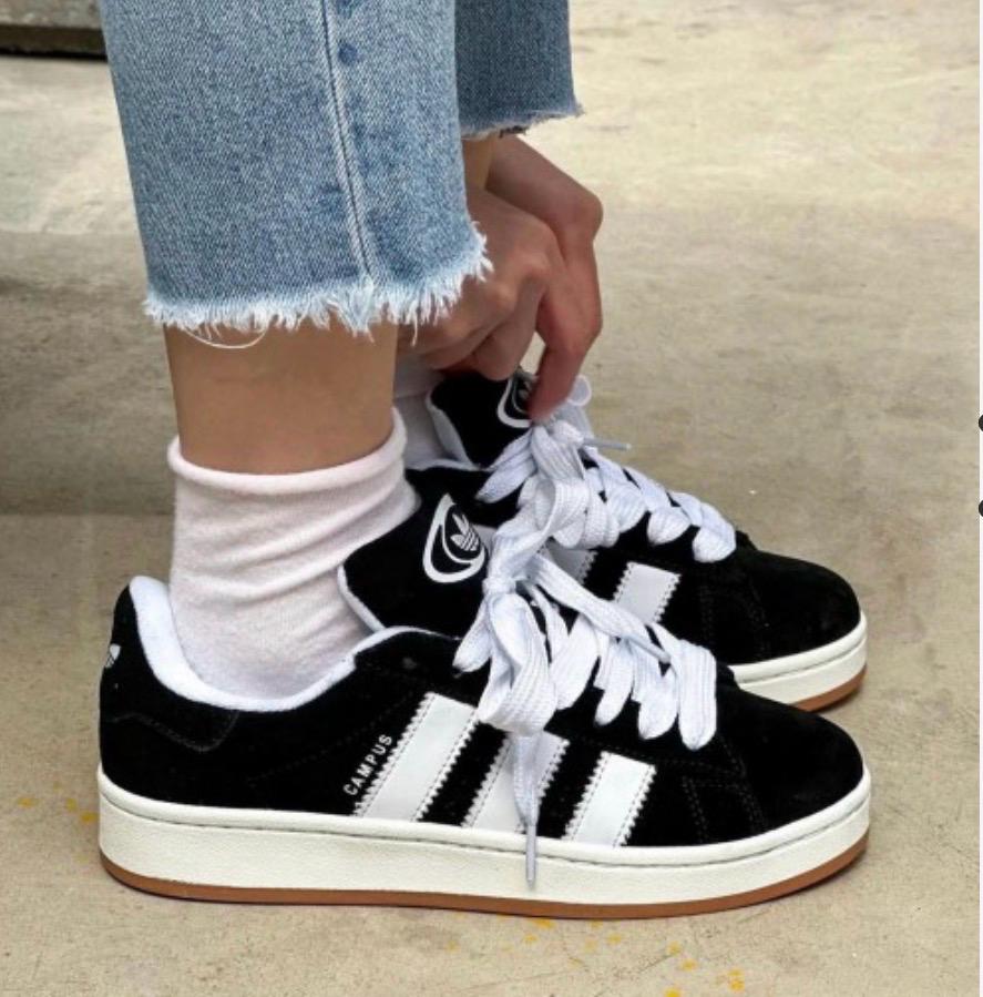 Adidas Campus 00s Black White Semi UA