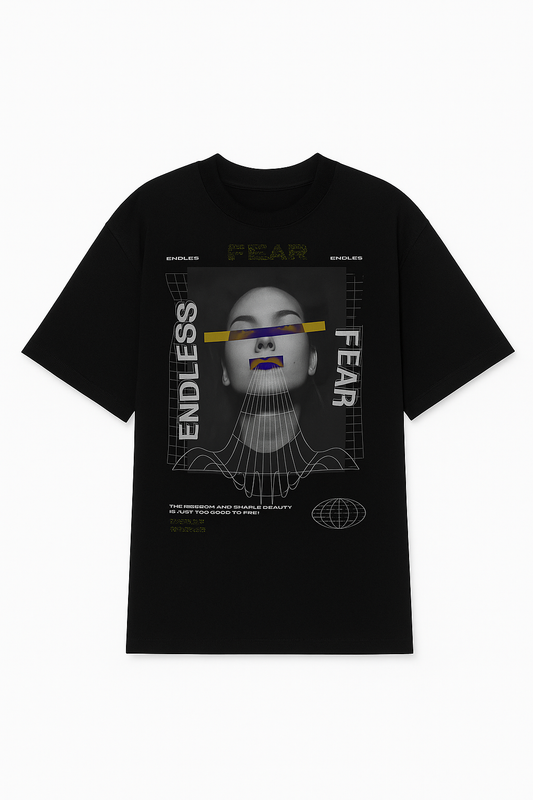 Lorven Oversized Graphic Tee – Endless Fear